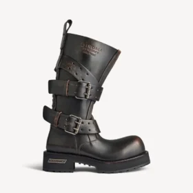 Bota alta Venom para mujer en color marrón