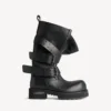 Bota alta Venom para mujer en negro