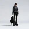 Bota baja Alaska para mujer en negro