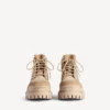 Bota baja de combate para hombre en color arena Bota baja de combate para hombre en color arena