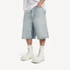 Bota de combate para hombre en blanco