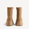 Bota de combate para hombre en color marrón