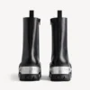 Botas con cordones «Bulldozer» para hombre en negro Botas con cordones «Bulldozer» para hombre en negro