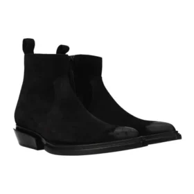 Botas de gamuza Santiago «Negro» 579736WA7301000