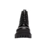 Botas Martin Mid con cordones de piel de vaca pequeña «Negro» 589338WA9601000