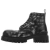 Botas Strike «Cuero negro descolorido» 589338WBEF19010