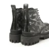 Botas Strike «Cuero negro descolorido» 589338WBEF19010