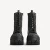Botines con cordones Bulldozer para hombre en negro Botines con cordones Bulldozer para hombre en negro