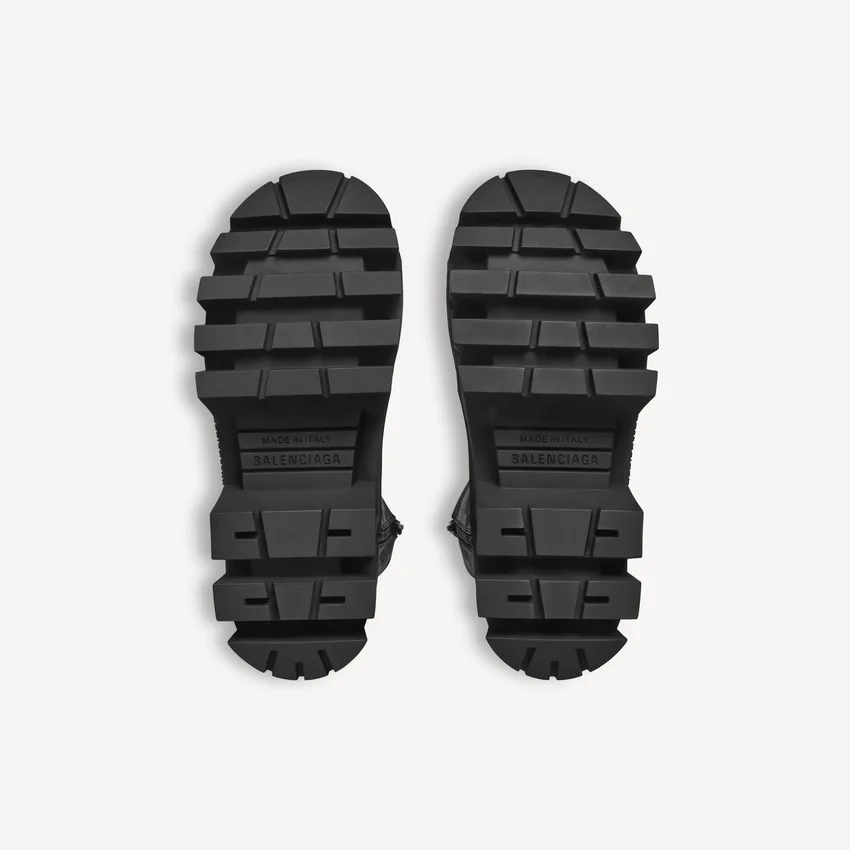 Botines con cordones Bulldozer para hombre en negro Botines con cordones Bulldozer para hombre en negro