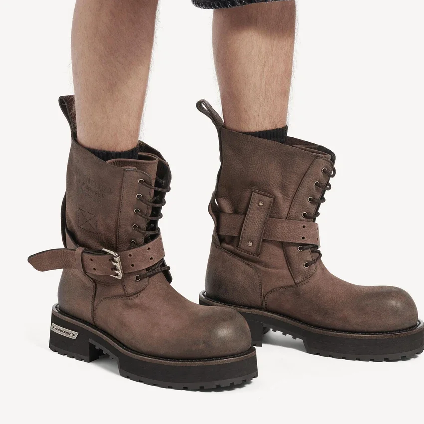 Botines con cordones Venom para hombre en color marrón Botines con cordones Venom para hombre en color marrón