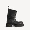 Botines con cordones Venom para hombre en negro Botines con cordones Venom para hombre en negro