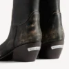 Botines Memphis para mujer en negro/beige
