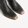 Botines Memphis para mujer en negro/beige
