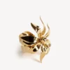 Brazalete Bloom para mujer en oro brillante