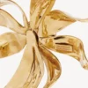 Brazalete Bloom para mujer en oro brillante