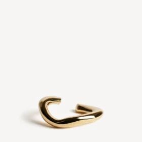 Brazalete Eisa para mujer en oro brillante