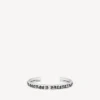 Brazalete Melrose para hombre en plata antigua Brazalete Melrose para hombre en plata antigua