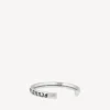 Brazalete Melrose para hombre en plata antigua Brazalete Melrose para hombre en plata antigua