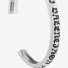 Brazalete Melrose para hombre en plata antigua Brazalete Melrose para hombre en plata antigua