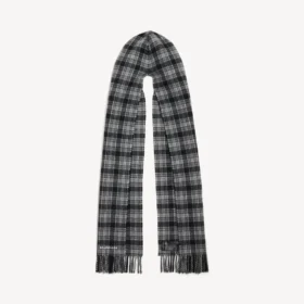 Bufanda con capucha para hombre en gris