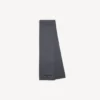 Bufanda con parche para hombre en gris