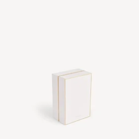 Caja de joyería Fragrance en blanco marfil dix
