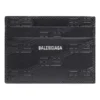 Caja para tarjetas con monograma en relieve «Negro» 717763210JS1000