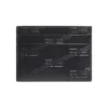 Caja para tarjetas con monograma en relieve «Negro» 717763210JS1000