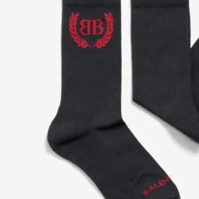 Calcetines Laurel Classic para mujer en negro/blanco