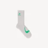 Calcetines para hombre con el ícono deportivo de Loop en gris/verde