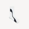 Calcetines técnicos para hombre en blanco/azul marino