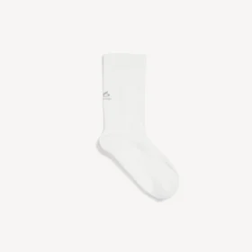 Calcetines técnicos para mujer en color blanco roto