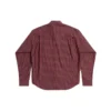Camisa a cuadros de manga larga, corte amplio «Rojo» 658929TKM386167