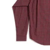 Camisa a cuadros de manga larga, corte amplio «Rojo» 658929TKM386167