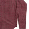Camisa a cuadros de manga larga, corte amplio «Rojo» 658929TKM386167
