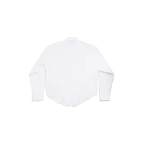 Camisa BB Classic de Balenciaga, corte regular, «Blanco» 796978TNM609000 Camisa BB Classic de Balenciaga, corte regular, «Blanco» 796978TNM609000