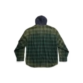 Camisa con capucha oversize «Green» 746369TOM213328 Camisa con capucha oversize «Green» 746369TOM213328