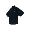Camisa con estampado del logotipo universitario «Est. 1917» en azul oscuro 675643TYB184100