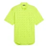 Camisa con logo en toda la prenda «Amarillo neón» 534332TILX67110