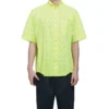 Camisa con logo en toda la prenda «Amarillo neón» 534332TILX67110