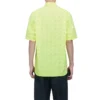 Camisa con logo en toda la prenda «Amarillo neón» 534332TILX67110