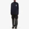 Camisa con logotipo de código de barras «Navy» 662982TKM028065