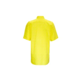 Camisa con logotipo por toda la prenda «Amarillo Blanco» 534332TBL967201