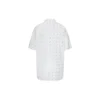 Camisa con logotipo por toda la prenda «Blanco Negro» 534332TBL969040