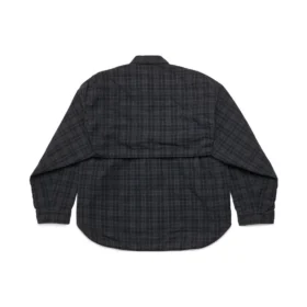 Camisa con mangas desmontables, corte amplio «Gris» 751728TOM172952