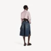 Camisa corta para mujer en rosa empolvado Camisa corta para mujer en rosa empolvado