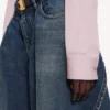 Camisa corta para mujer en rosa empolvado Camisa corta para mujer en rosa empolvado