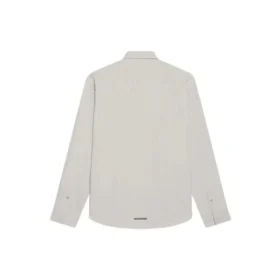 Camisa de algodón, corte grande, «Cement Grey» 681688TKM102967