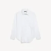 Camisa de corte regular para hombre en blanco Camisa de corte regular para hombre en blanco