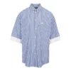Camisa de manga corta con capas BB Icon «Azul Blanco» 699195TMM234640